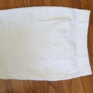 D.F.A. white pencil skirt, size 8